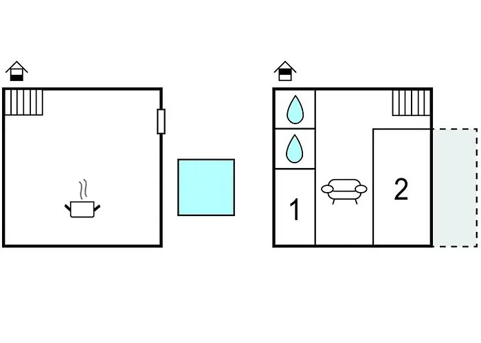 2 Bedroom Gorgeous In *